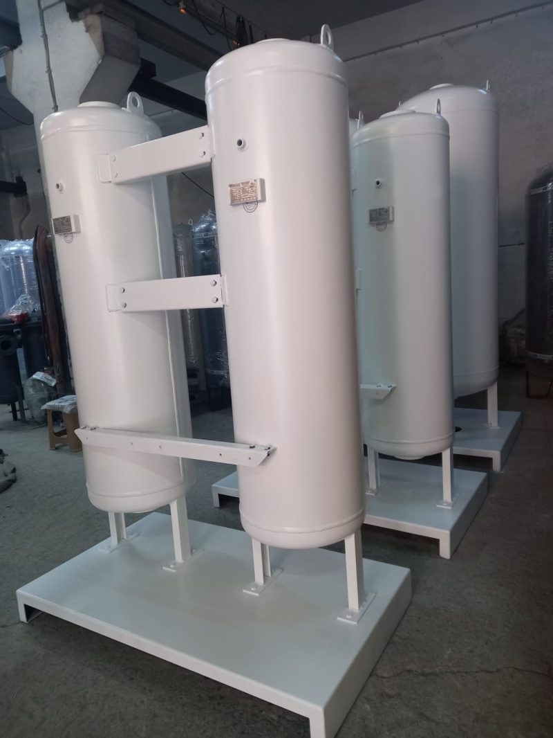 Amonyak gazı depolaması için özel tasarım yüksek basınçlı tank