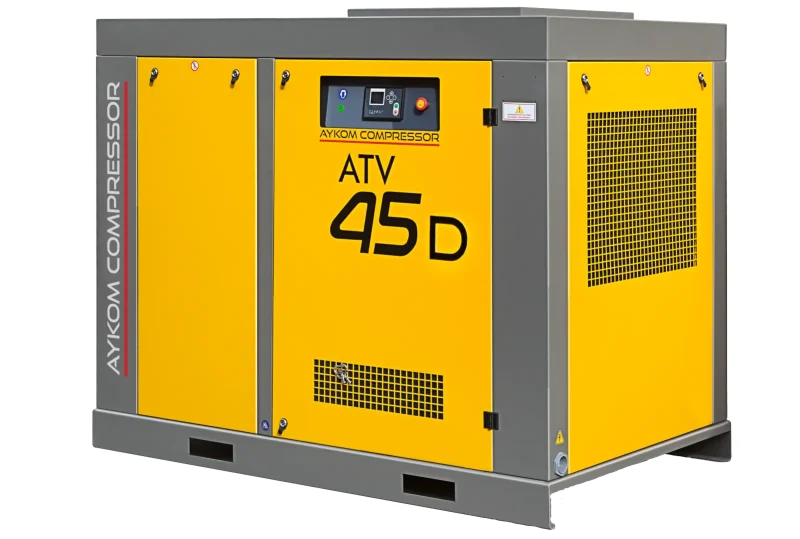 ATV D Serisi, doğrudan tahrikli endüstriyel vidalı hava kompresörü modeli
