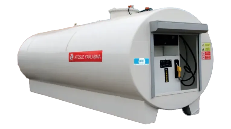 Mikropor üretimi, endüstriyel kullanım için tasarlanmış yatay silindirik yakıt tankı